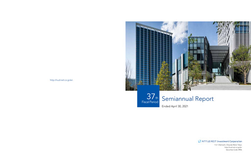 Thumbnail NTT UD REIT Investment Corporation Half-year Report 2021-h1