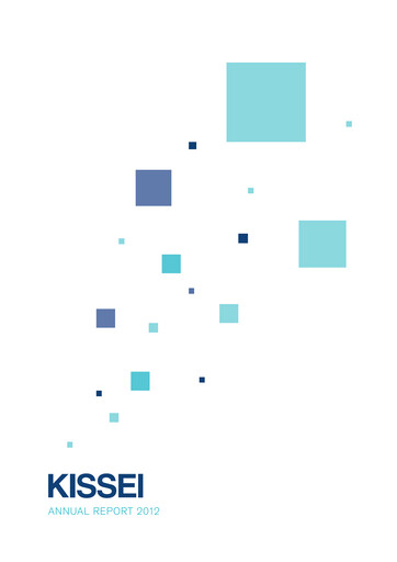 Thumbnail Kissei Pharmaceutical Annual Report 2012
