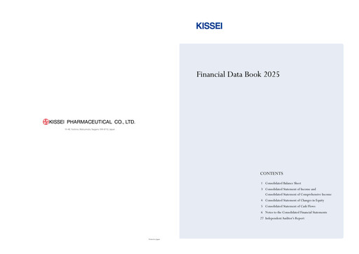 Thumbnail Kissei Pharmaceutical Financial Statement fy2025