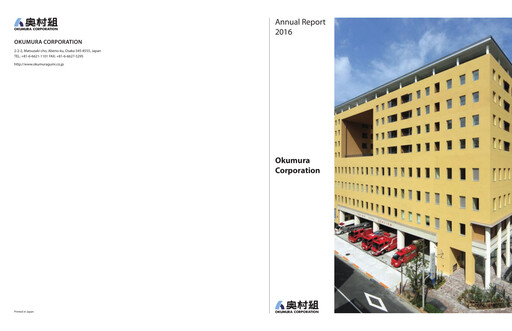 Thumbnail Okumura Corporation Annual Report 2016