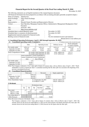 Thumbnail Taikisha Half-year Report 2026-h1