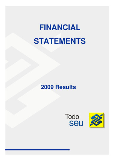 Thumbnail Banco do Brasil
 Financial Statement 2009