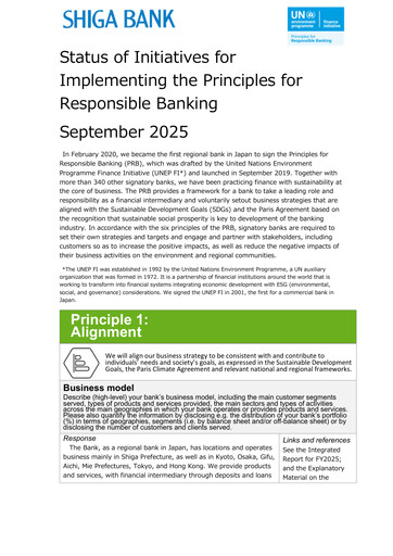 Thumbnail The Shiga Bank ESG Report 2025