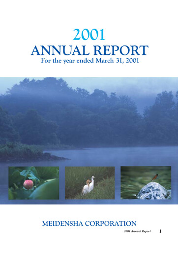 Miniature Meidensha Corporation Rapport annuel 2001