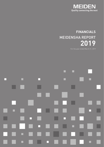Thumbnail Meidensha Corporation Financial Statement fy2019