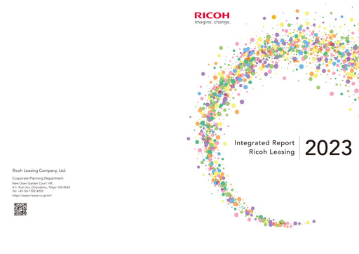 Miniature Ricoh Leasing Company Rapport annuel 2023