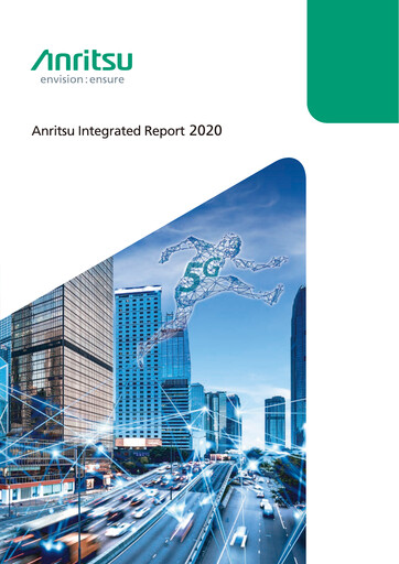 Thumbnail Anritsu Corporation Annual Report 2020