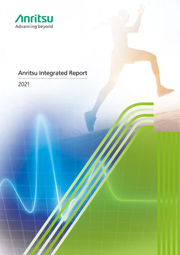 Thumbnail Anritsu Corporation Annual Report 2021
