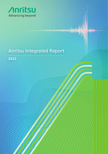 Thumbnail Anritsu Corporation Annual Report 2022