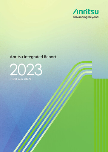 Thumbnail Anritsu Corporation Annual Report 2023