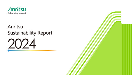Thumbnail Anritsu Corporation Sustainability Report 2024