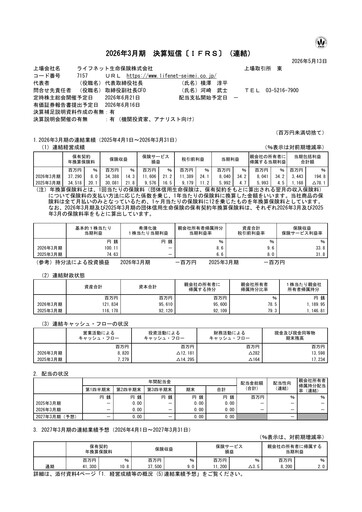 Thumbnail Lifenet Insurance Company Financial Report fy2026