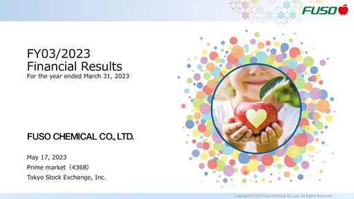 Thumbnail Fuso Chemical Financial Report 2023