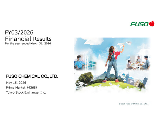 Vorschaubild Fuso Chemical Finanzbericht 2026