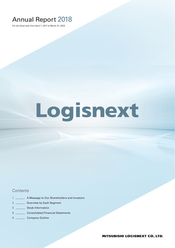 Thumbnail Mitsubishi Logisnext Annual Report 2018