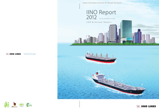 Thumbnail Iino Kaiun Kaisha Annual Report 2012
