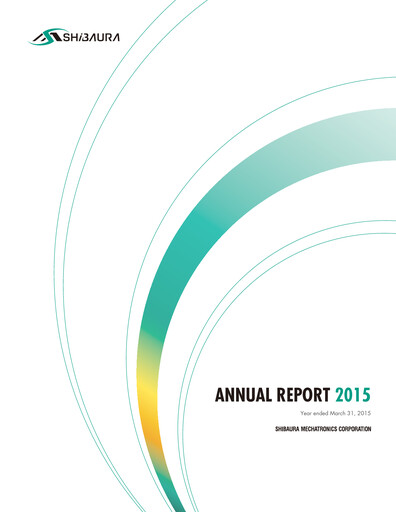 Thumbnail Shibaura Mechatronics Annual Report 2015