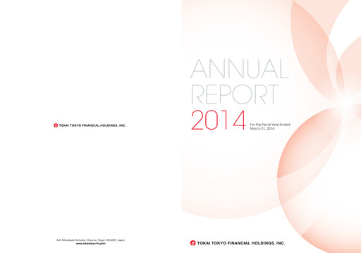 Thumbnail Tokai Tokyo Financial Holdings Annual Report 2014