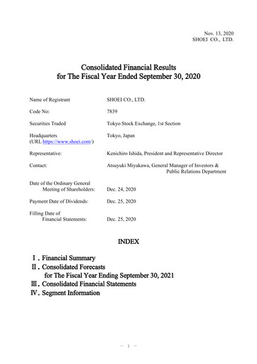 Thumbnail Shoei Co., Ltd. Financial Statement fy2020