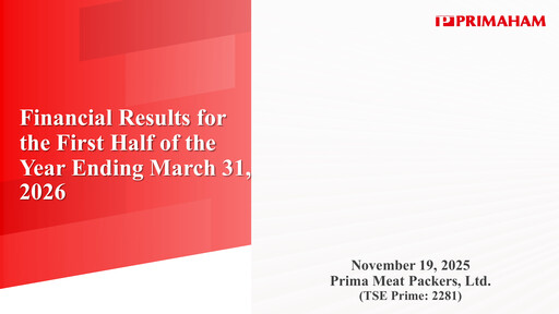 Thumbnail Prima Meat Packers Half-year Report 2026-h1