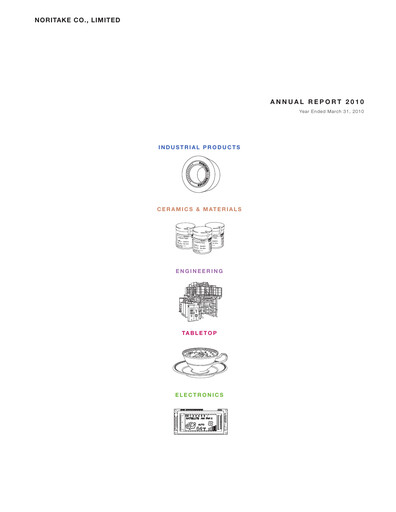 Vorschaubild Noritake Jahresbericht 2010
