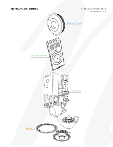 Vorschaubild Noritake Jahresbericht 2013