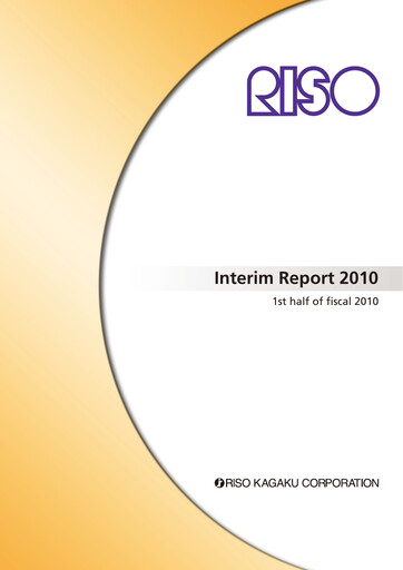 Thumbnail Riso Kagaku Corporation Half-year Report 2010-h1