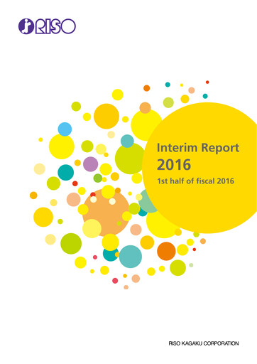 Thumbnail Riso Kagaku Corporation Half-year Report 2016-h1