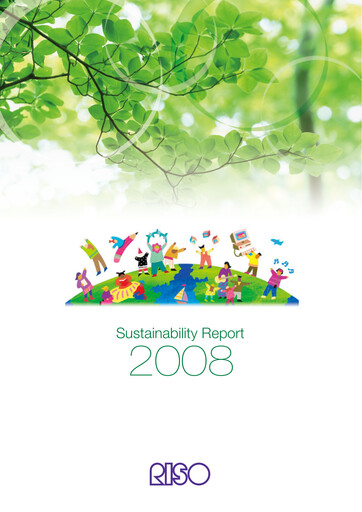 Thumbnail Riso Kagaku Corporation Sustainability Report 2008