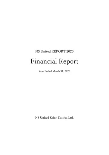 Miniature NS United Kaiun Kaisha Bilan financier fy2020
