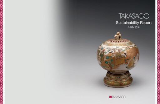 Thumbnail Takasago International Corporation Sustainability Report 2017-2018