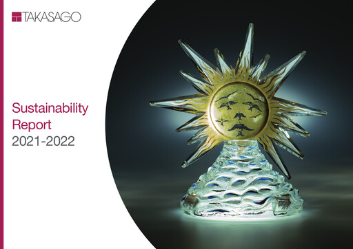 Thumbnail Takasago International Corporation Sustainability Report 2021-2022
