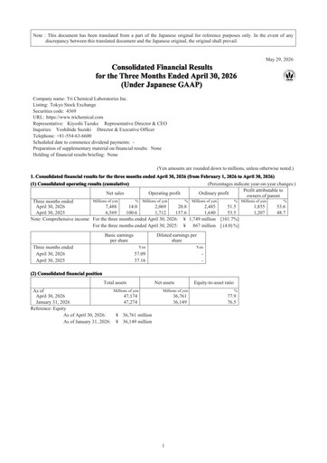 Thumbnail Tri Chemical Laboratories Quarterly Report 2027-q1