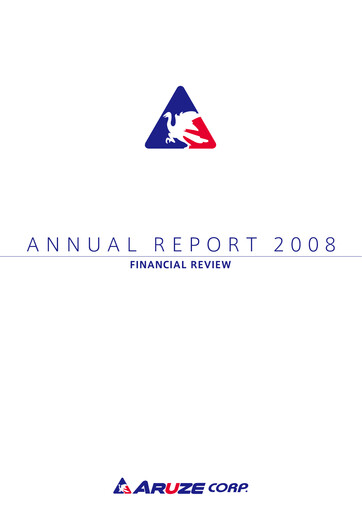 Thumbnail Universal Entertainment Corporation Financial Statement 2008