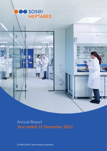 Miniature Nxera Pharma Rapport annuel 2022