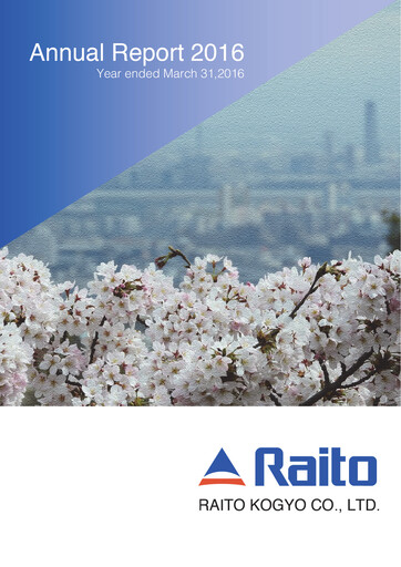 Thumbnail Raito Kogyo Annual Report 2016