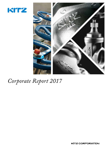 Thumbnail KITZ Corporation Annual Report 2017