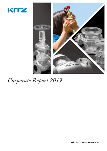 Thumbnail KITZ Corporation Annual Report 2019