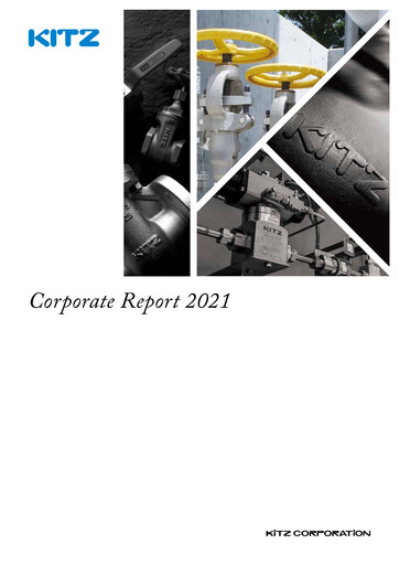 Thumbnail KITZ Corporation Annual Report 2021