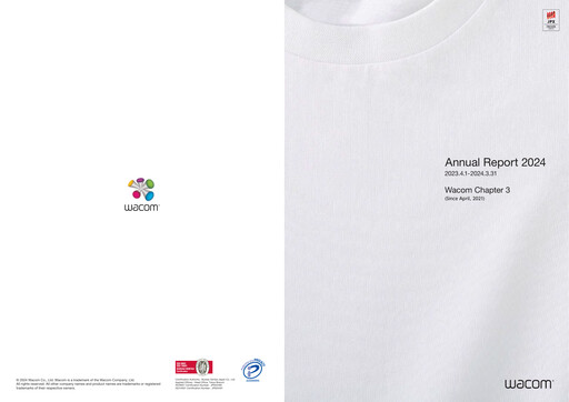 Thumbnail Wacom Co., Ltd. Annual Report 2023-2024