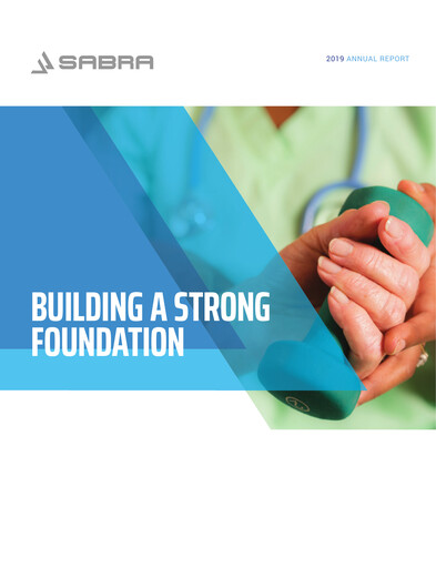 Thumbnail Sabra Health Care REIT Annual Report 2019