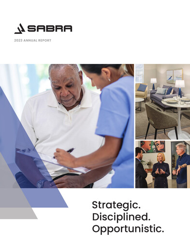 Thumbnail Sabra Health Care REIT Annual Report 2023
