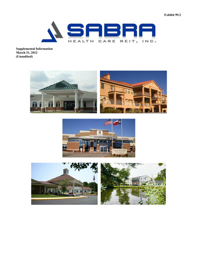 Thumbnail Sabra Health Care REIT Quarterly Report 2012-q1