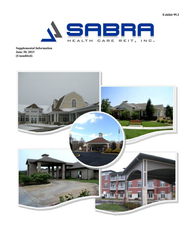 Thumbnail Sabra Health Care REIT Quarterly Report 2013-q2