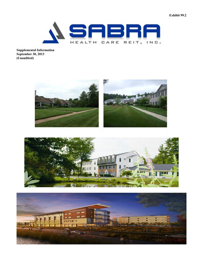 Thumbnail Sabra Health Care REIT Quarterly Report 2013-q3