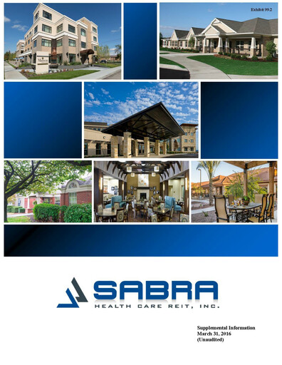 Thumbnail Sabra Health Care REIT Quarterly Report 2016-q1