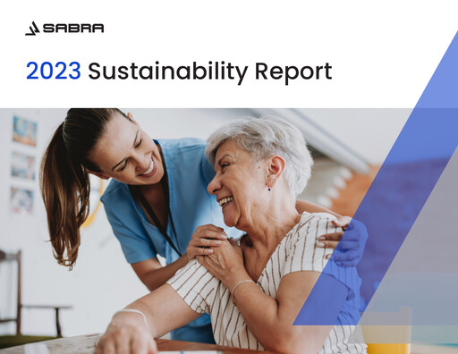 Thumbnail Sabra Health Care REIT Sustainability Report 2023