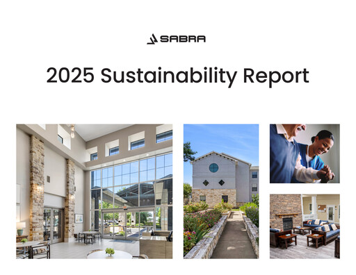 Thumbnail Sabra Health Care REIT Sustainability Report 2025