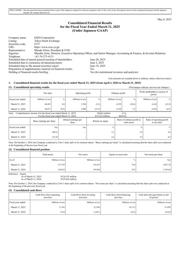 Thumbnail EIZO Corporation Financial Statement fy2024