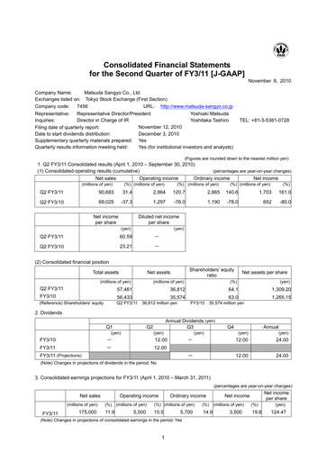 Thumbnail MATSUDA SANGYO Quarterly Report 2011-q2